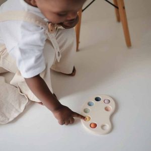 Juguete para bebé - Paleta de colores de silicona